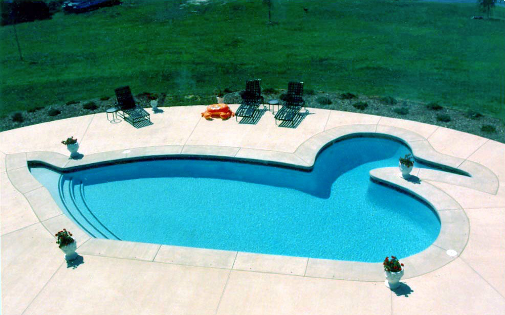 Clarksburg pool aerial